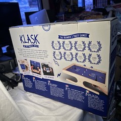 KLASK An Epic Magnetic Battle! – TableTop Game Two Player 10 Minute Age 8+ Denma