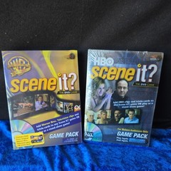 Scene It Warner Brothers Game Pack WB Clips Any Scene It HBO Sapronos Lot of 2