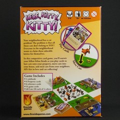 Here, Kitty, Kitty! Family Board Game (Fireside Games 2016) – NEW OPEN BOX