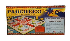 PARCHEESI Royal Edition Board Game Missing Instructions, Excellent Condition!