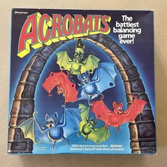 Acrobats, by Pressman, 1989 (2-4 Players, Ages 6+) **Missing 3 Tokens**