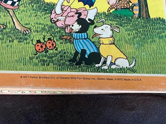 Vintage The Uncle Wiggly Board Game Parker Brothers Playmate 1967 1979