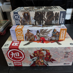 CMON – RISING SUN BOARD GAME + DYNASTY INVASTION & MONSTER PACK EXPANSIONS!!