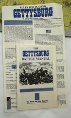 1988 Gettysburg Game by Avalon Hill Complete in Very Good Condition FREE SHIP