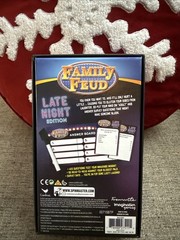 Family Feud Late Night Edition Adult Teen Game Opened Box, Sealed Cards