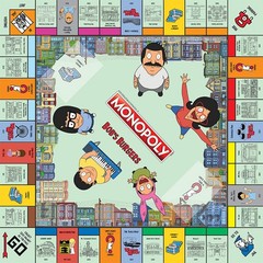 USAopoly Hasbro Monopoly Bob’s Burgers Edition Board Game NEW