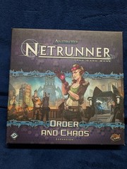 FFG Android Netrunner LCG Order & Chaos Deluxe Expansion in Box -MISSING 1 CARD