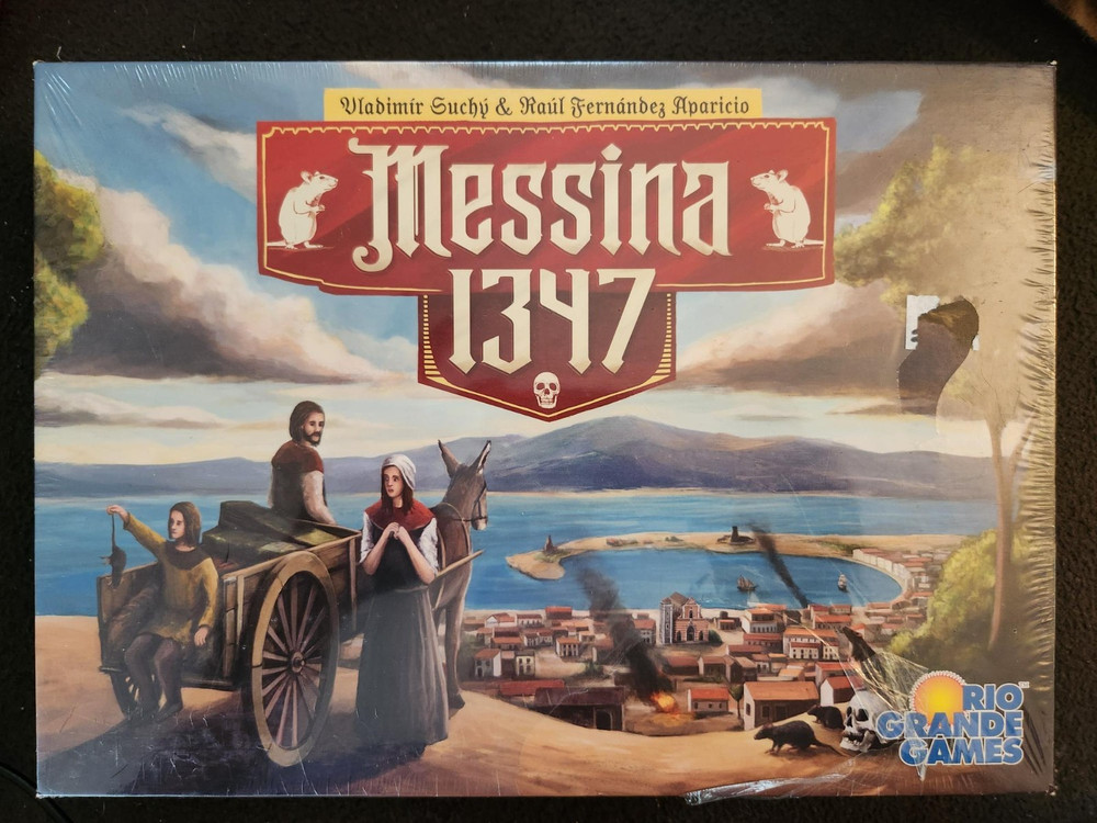 Messina 1347 Rio Grande Games Brand-New Factory-Sealed Very Nice!