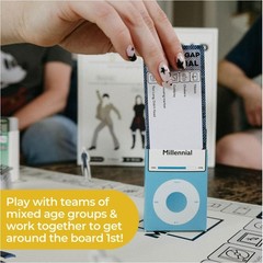 Spin Master Games, Mind The Gap Deluxe Trivia Game, 2-12 Players, for Ages 10+