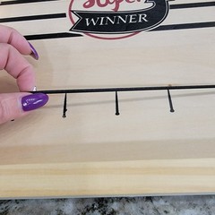 Sling Puck Wooden Fast Sling Hockey Game 2 Player Table Game Open Box New