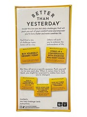 Better Than Yesterday 365 Daily Challenges Life Fullfilling Game NEW Sealed