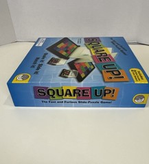 Square Up! Game COMPLETE Mindware 2009 Tile Strategy Slide Puzzle Race