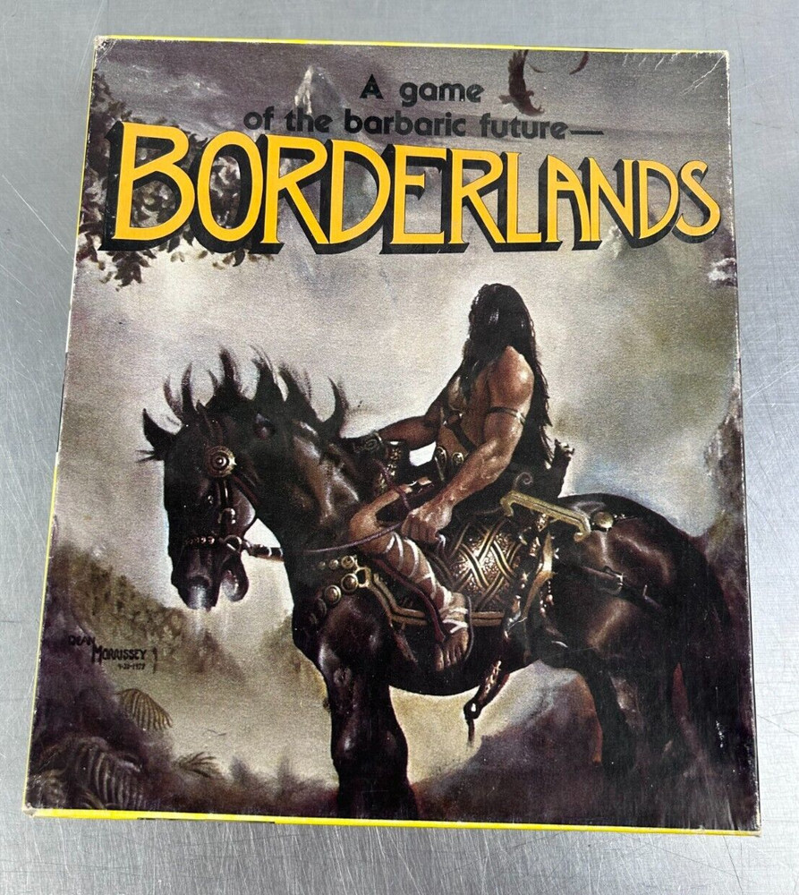 Borderlands Game of Barbaric Future (Board Game, EON, 1982) Pre-Owned