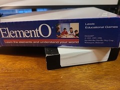 ELEMENTO Periodic Table Learning Board Game 1996 Science Games NEW