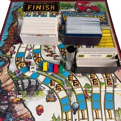 Patomike California Vanity Chase Board Game Unisex Vintage 1988