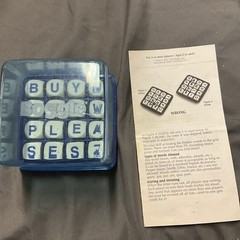 BOGGLE Word Search Game – 1999 – COMPLETE! – Fun For All Ages! Complete