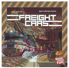 Ben Paramentier’s Freight Cars Board Game New Sealed 2-4 Players Ages 8+