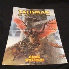 Vintage Talisman Game 2nd Ed THE EXPANSION Games Workshop 100% Complete! (1986)