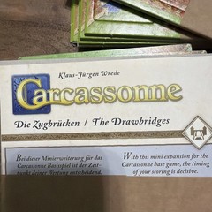 Carcassonne – Drawbridges | Mini Expansion | New | English Rules
