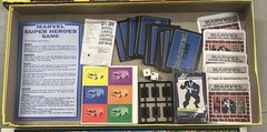 Pressman Boardgame Marvel Super Heroes Game Unplayed Sealed Components Complete