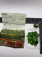 Zombie Dice, Zombie Dice 2 Double Feature & Cthulhu Dice Games Steve Jackson Lot
