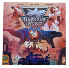 Dinosaur World Board Game. Open Box. Ages13+;1-4Players;60-120 Minutes