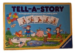1990 Tell-A-Story Memory And Storytelling Game Ravensburger complete