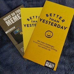 Better Than Yesterday Card Game 365 Daily Challenges… (Brand New)