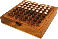Wooden Othello Board Game – Stylish Decor and Educational Strategy for Families