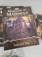 Mansion of Madness,2nd Edition Board Game, Fantasy Flight Games Complete
