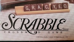 1989 Milton Bradley 4034 Scrabble Deluxe Edition Board Game EUC COMPLETE