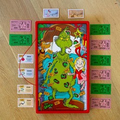 Operation Dr. Seuss Grinch Board Game Holiday Family Fun by USAopoly