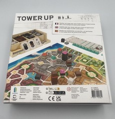 Monolith Board Games: Tower Up – City Building Board Game Open Box