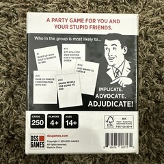 Who’s Most Likely To…Party Game For 17+ (Brand New In Plastic Never Opened!)