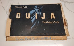 Vntg William Fuld Ouija Talking Mystifying Oracle Board Parker Brothers No PAT