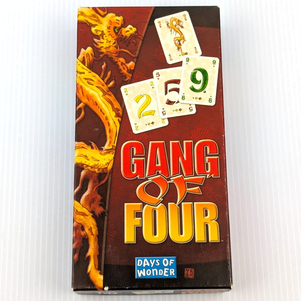 Gang of Four Card Game – Days of Wonder (2005) 100% COMPLETE