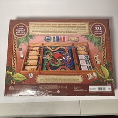 Jumanji Board Game Wooden Box Classic Retro Real Wood Case NEW SEALED
