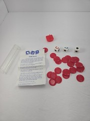 Original George and Co LCR Left Right Center Dice Game w/Chips & Instructions