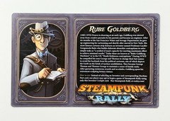 Steampunk Rally Rube Goldberg Board Game Promo Dice Tower NEW