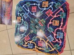NEW 1992 MB The Omega Virus Talking Electronic Board Game OPEN BOX UNTESTED