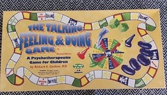 COMPLETE The Talking Feeling & Doing Game Psychotherapeutic For Children 1998