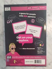 One Minute Rant Game Solid Roots Party Game Brand New