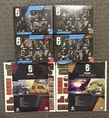 6 Siege Board Game – Years 2 3 4 and 5 Expansions! + 2 Map Packs!