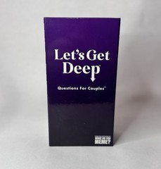 Lets Get Deep Questions For Couples Game Card Game For Date Night