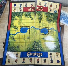 Stratego Vintage Game Collection Bookshelf Edition Wooden Box – Complete – 2005