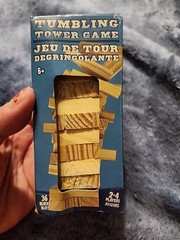 Tumbling Tower Game w/ 36 Wooden Blocks by Greenbrier **New in Package**