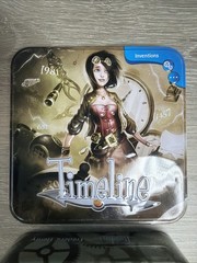 Timeline Inventions Card Game – Metal Tin – Frédéric Henry – Asmodee Family Fun