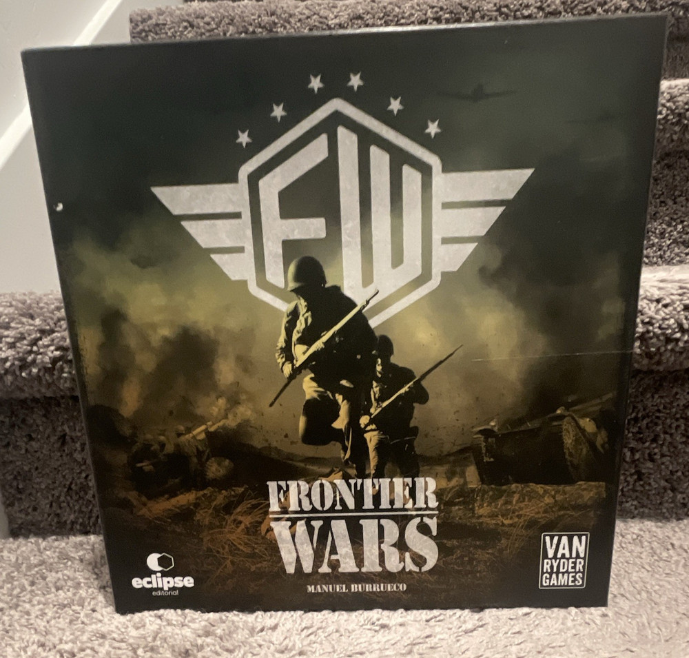 Eclipse Editorial Frontier Wars War Theme Board Game Tabletop Game