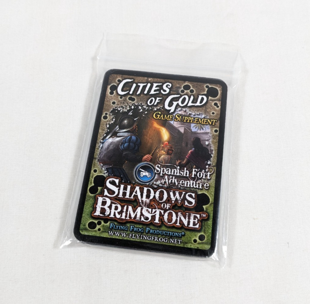 SHADOWS OF BRIMSTONE Board Game CITIES OF GOLD Supplement FFP