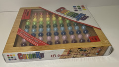 ColorKu Sudoku in Color Solid Wood Strategic Puzzle Board Game with Solutions